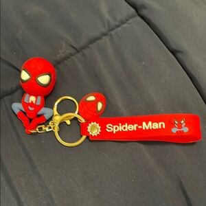 Spider-Man, Red Keychain Charm nwt